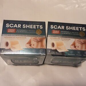 2 x New Silicone Scar Sheets, Silicone Scar Tape(1.6"x 120" Roll-300 cm)